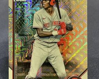Lot 370h  2022 Bowman Chrome Elly De La Cruz rookie card