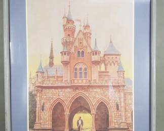 Lot 291  Charles Boyer signed print Footsteps