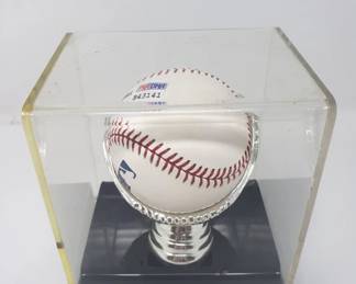 041  Lot 576  Orlando Cepeda signed baseball with PSA DNA