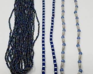 Lot 491  Vintage costume jewelry necklaces