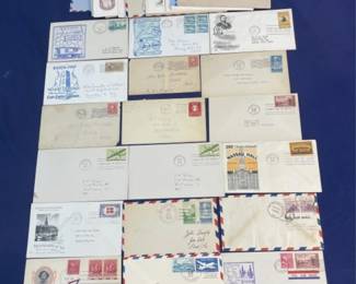 Lot 342h  Mixed lot of First Day Issues  stamped envelopes