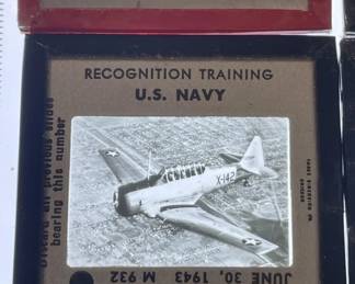 Lot 352h  Lot of 1940s U.S. Navy glass negatives