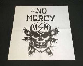 Lot 411h  Ric Clayton Venice artist No Mercy punk poster
