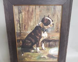 Lot 256  Signed D. Rolan mixed media