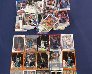 Lot 331h  Large lot 175 basketball cards stars  semi stars