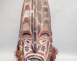 Lot 228  Africa wood tribal mask
