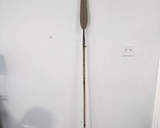 111  Lot 335  Antique ceremonial spear