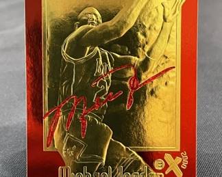 Lot 364h  1997 Skybox EX 2000 Michael Jordan card