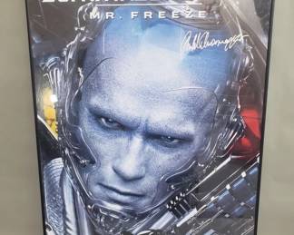 052  Lot 559  Signed Arnold Schwarzenegger Batman and Robin