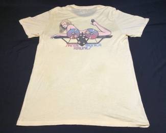 Lot 403h  Vintage Santa Monica Airlines surf  skate tshirt