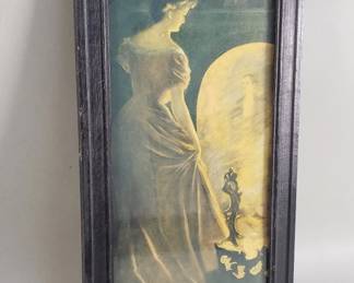 Lot 384  Antique Alfred James Dewey print