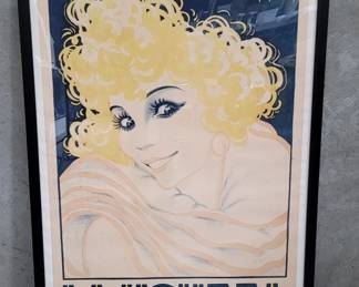 038  Lot 638  Vintage 1926 French lithograph poster