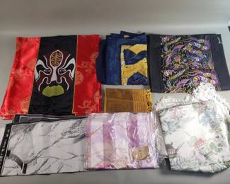 Lot 334  Group of Asian textiles