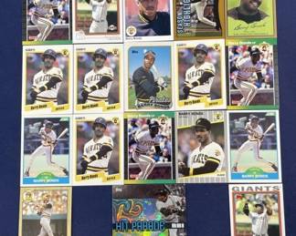 Lot 544h  Lot of Barry Bonds baseball cards