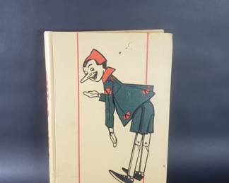 Lot 583  The Adventures of Pinocchio 1929 hard cover book