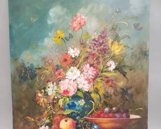 Lot 572  Vintage signed Galli oil on board
