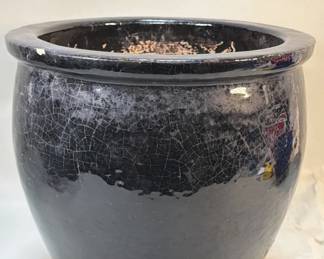 Lot 169  Glazed ceramic planter
