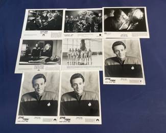 Lot 344h  Lot of Star Trek 8 x 10 black and white photos