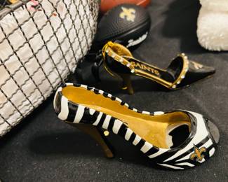 Saints shoe ornaments
