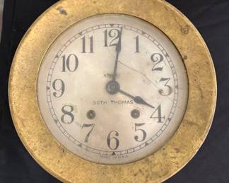 Maritime Seth Thomas clock