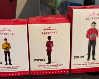 Star Trek holiday ornaments