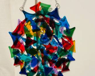 Stained glass sun catcher