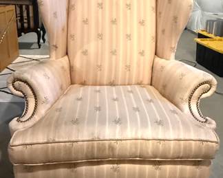 Claw Foot Wing Back Chair