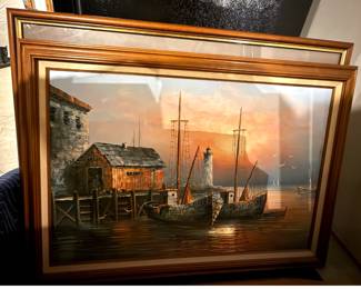 Artwork: various sizes, styles and mediums - all professionally framed