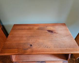 Knotty Pine Media Cabinet second image