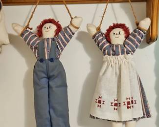 Raggedy Ann and Andy Handmade Dolls