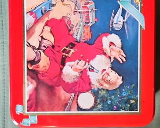 CocaCola Santa Playing Cards Tin B