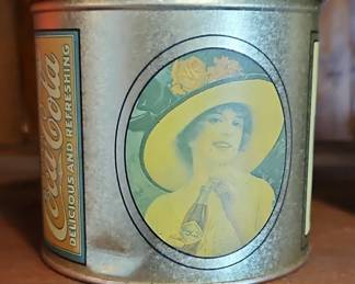 CocaCola Gibson Girl Tin