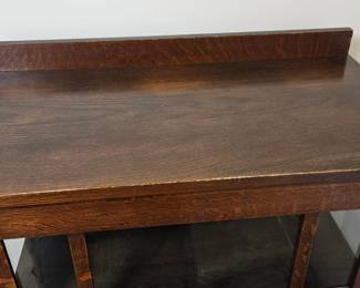 Mission Oak China Cabinet second image