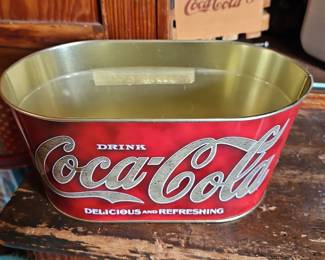 CocaCola Galvanized Tin Bucket