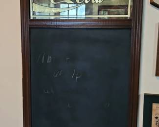 CocaCola Chalkboard Mirror