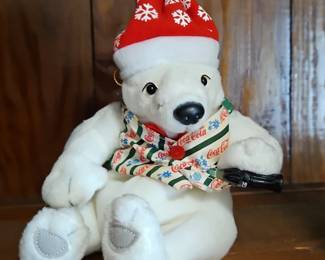 CocaCola Polar Bear Plush
