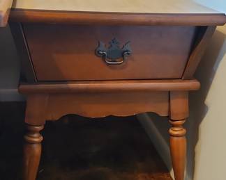 Vintage Mersman Dough Box End Table