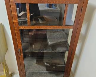 Mission Oak China Cabinet