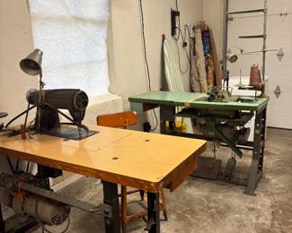 2 Industrial Sewing Machines