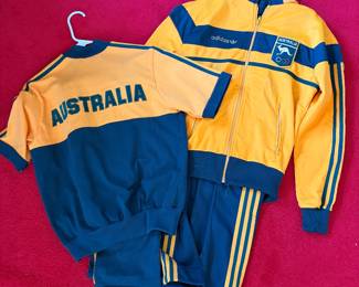 Vintage Australian olympic track suits 