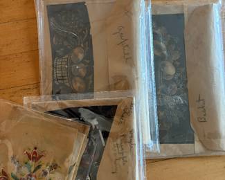 Stencils for painting furniture along with the history of the painting style