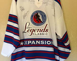 2004 Legends Classic Jersey Signed 