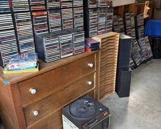Tons of CDs