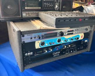 Roland Voice Synth & Carvin Amplifier