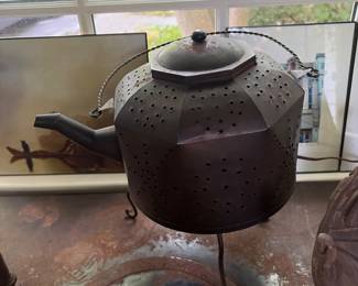 Lighted tea kettle light 