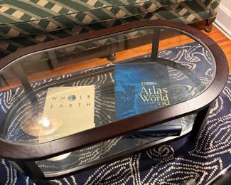 Coffee table   And rug 