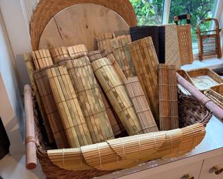 Bamboo mats 