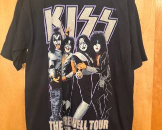 Vintage Kiss t-shirt, single stitch