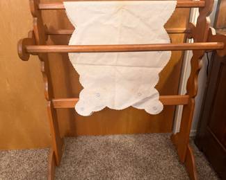 Quilt rack