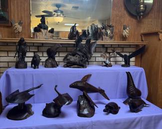 Ironwood sculptures